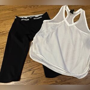 IVY PARK Black Activewear